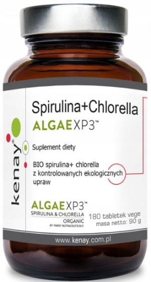 Spirulina Chlorella Algaexp3 Parry Nutraceuticals