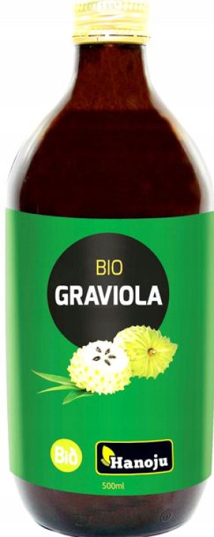 Graviola Hanoju Bio Sok Z Puree Hanoju 500 Ml