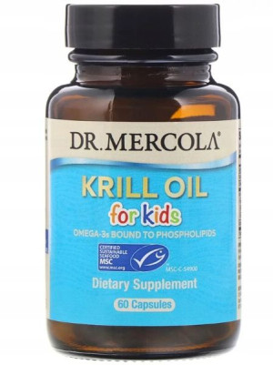 Dr Mercola Olej Z Kryla Dla Dzieci 60 Kapsułeka
