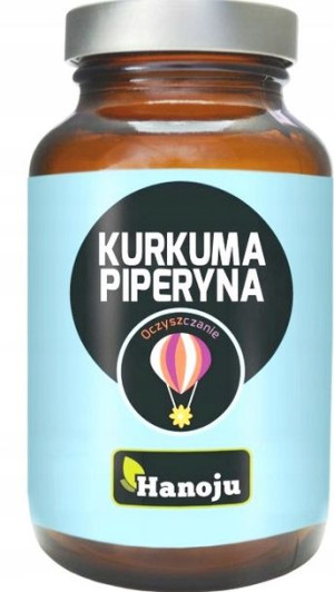 Kurkuma Piperyna 95 % Hanoju 600 Mg 90 Kapsułek