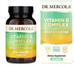 Witamina B Kompleks Dr Mercola 60 Kapsułek
