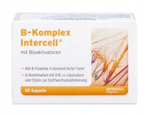 Witamina B Kompleks B-kompleks Intercell 60 Kaps