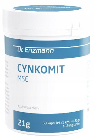 Dr Enzmann Cynkomit Mse 150% Rws 60 Kapsułek
