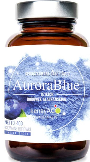 Borówka Bio Dzikie Borówki Alaskańskie Aurorablu