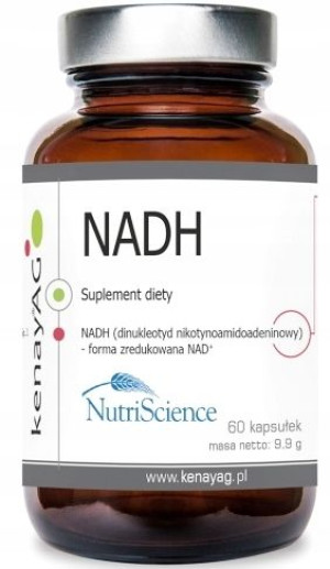 NADH DINUKLEOTYD KOENZYM 15 MG NutriScience 60 KAP