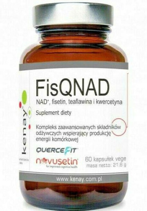 Fisqnad Nad Fisetin Teaflawina Kwercetyna 60kaps.
