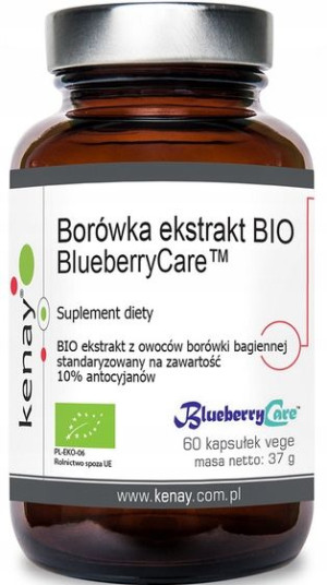 Borówka BIO ECO ORGANIC EKSTRAKT 10% BlueberryCare