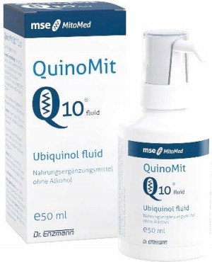 Enzmann Quinomit Q10 - Ubichinol Mse 50 Ml Niemcy