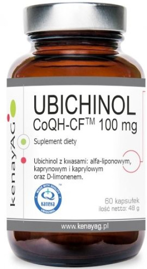 UBICHINOL | CoQH CF 100 mg | 60 kapsułek | Kenay