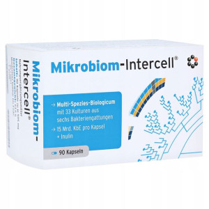 Mikrobiom-intercell Probiotyki 15 Mld 33 Szczepy