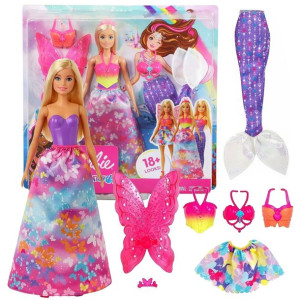 Lalka Mattel GJK40 Barbie Baśniowe Przebieranki