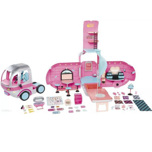 Pojazd LOL Surprise OMG Glamper 4w1 55 akcesoriów