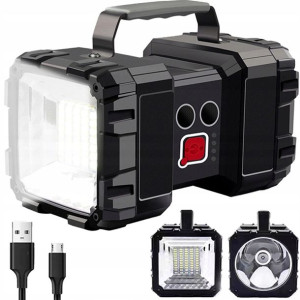 Latarka Akumulatorowa Szperacz Dwustronna Usb Led