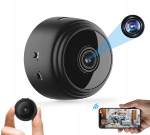 Ukryta Kamera Szpiegowska Mini Wifi Hd Detekcja 2