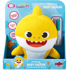 Maskotka Baby Shark BS2020 do malowania żółta