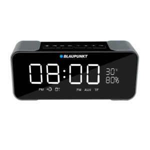 Blaupunkt głośnik Bluetooth BT16CLOCK czarny z radiem i alarmem