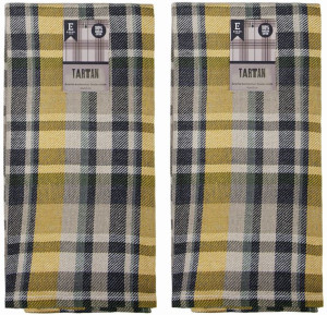 Komplet dwóch ręczników kuchennych TARTAN 38x63 cm