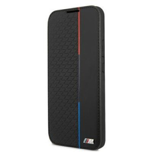 Etui Bmw Bmbks22mtrtbk S22+ S906 Czarny/bookcase M Collection Triangles