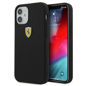Ferrari Fessihcp12sbk Do Iphone 12 Mini 5,4" Czarny/on Track Silicone