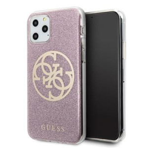 Guess Guhcn65pcuglpi Do Iphone 11 Pro Max Hard Case 4g Circle Glitter