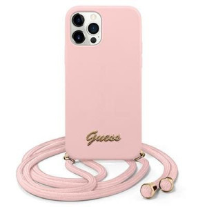 Guess Guhcp12llsclmglp Do Iphone 12 Pro Max 6,7" Metal Logo Cord