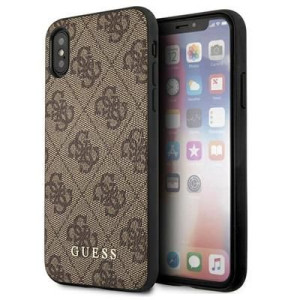 Guess Guhcpxg4gfbr Do Iphone X/xs Hard Case 4g Metal Gold Logo