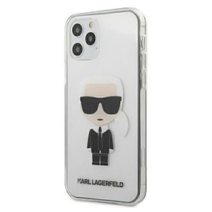 Karl Lagerfeld Klhcp12mtrik Do Iphone 12/12 Pro 6,1" Transparent Ikonik