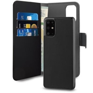 Puro Samsung S20+ G985 Czarne/sgs11bookc3blk