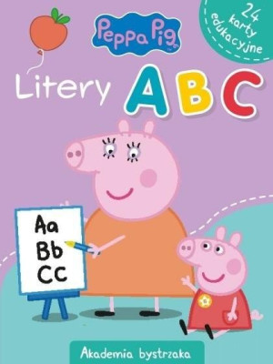 Świnka Peppa. Akademia Bystrzaka. Litery A, B, C Monika Kiersnowska