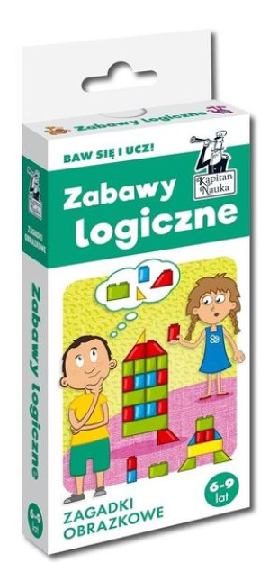 Kapitan Nauka. Zabawy logiczne. Zagadki obrazkowe Minge