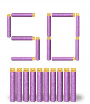 Pociski Strzałki Miękkie Do Pistoletu Nerf 50 Szt