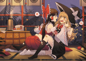 Plakat A3 gra Touhou Project PROMOCJA