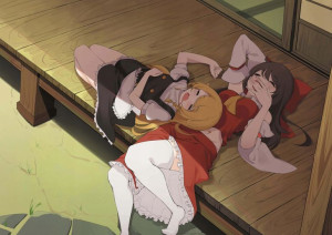 Plakat A3 gra Touhou Project PROMOCJA