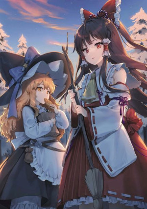 Plakat A3 gra Touhou Project PROMOCJA