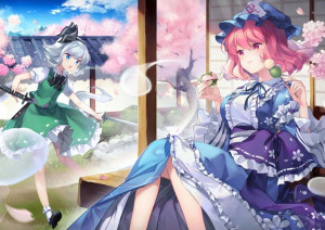 Plakat A3 gra Touhou Project PROMOCJA