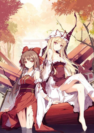 Plakat A3 gra Touhou Project