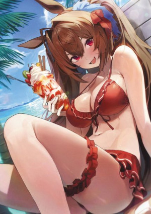 Plakat A3 anime gra Uma Musume Pretty Derby