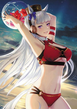 Plakat A3 anime gra Uma Musume Pretty Derby