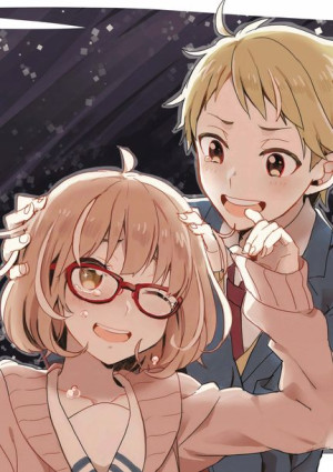 Plakat A3 anime Kyoukai no Kanata