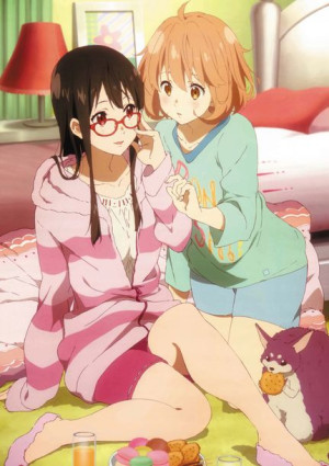 Plakat A3 anime Kyoukai no Kanata