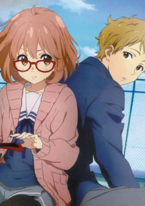 Plakat A3 anime Kyoukai no Kanata