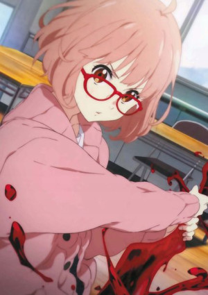 Plakat A3 anime Kyoukai no Kanata