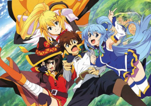 Plakat A3 Konosuba PROMOCJA!