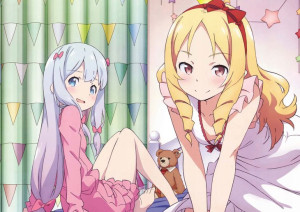 Plakat A3 anime Eromanga Sensei
