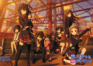 Plakat A3 anime Chuunibyou demo Koi ga Shitai!