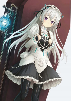 Plakat A3 anime Hitsugi no Chaika Coffin Princess