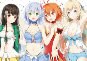 Plakat A3 anime Amagi Brilliant Park