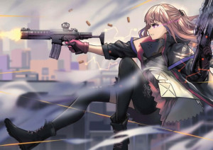 Plakat A3 gra Girl's Frontline Doll's frontline