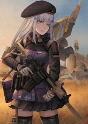 Plakat A3 gra Girl's Frontline Doll's frontline