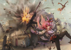 Plakat A3 gra Girl's Frontline Doll's frontline